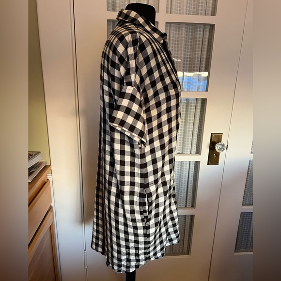 Madewell Flannel Dress - Picture 7 of 9
